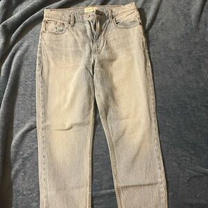 Abercrombie & Fitch Light Wash Straight Jeans